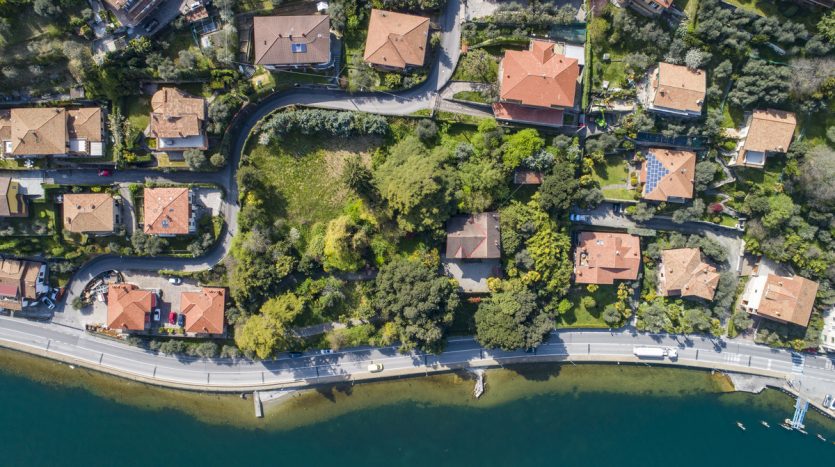 Villa Tavernola_Lago Iseo_vista aerea