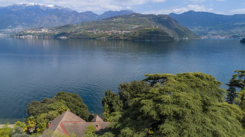 Villa Tavernola_Lago Iseo_vista lago