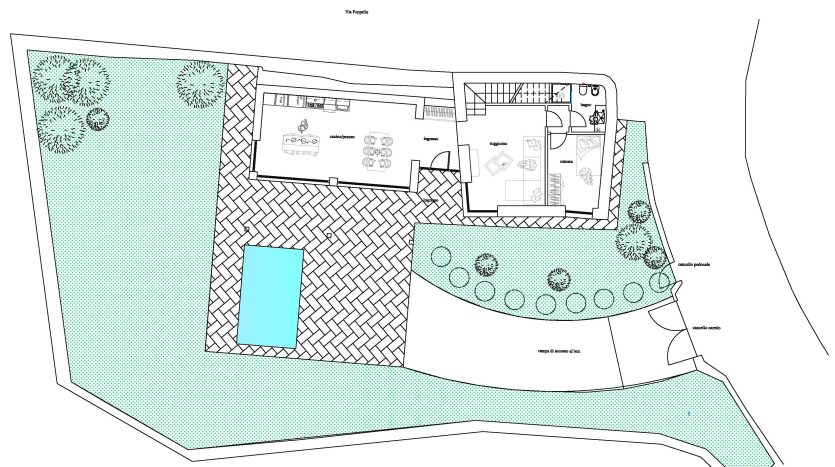 Solto Collina_Single villa_Ground floor